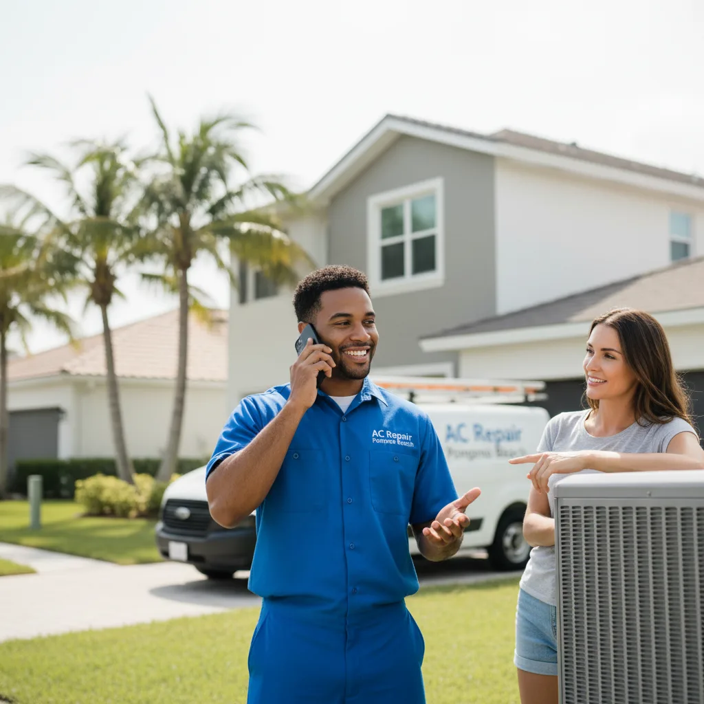 AC Repair Pompano Beach customer support in Henrietta